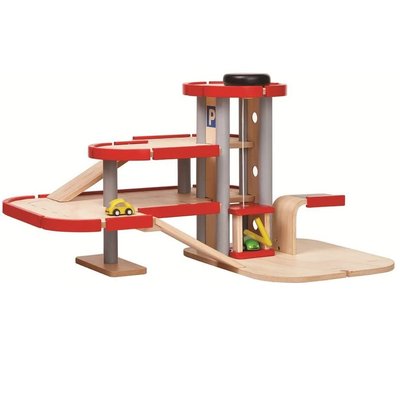 Garage Parking en bois PLAN TOYS