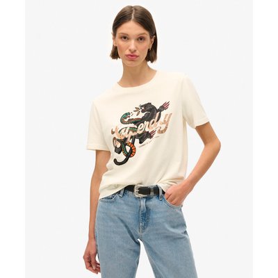 T-shirt décontracté Tattoo Script SUPERDRY