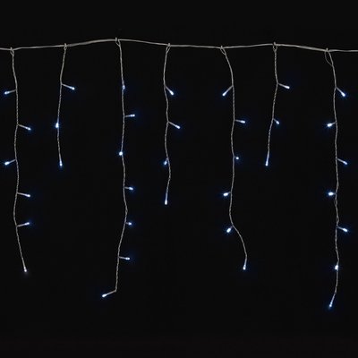 Guirlande Glacon solaire bleu 70 LED DOUCEUR D'INTÉRIEUR
