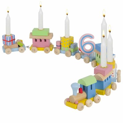 Train anniversaire 14 pcs GOKI