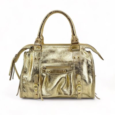 Sac à main en cuir italien irisé SANDSTORM GOLD (petit modèle) OH MY BAG