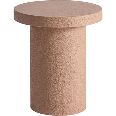 Table d'appoint ronde en béton RECOLLECTION