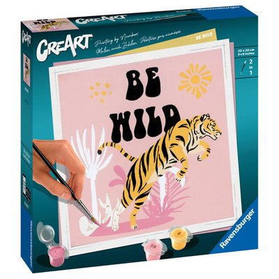 Creart - 20x20 cm - be wild RAVENSBURGER