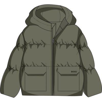 Veste à capuche BOSS KIDSWEAR