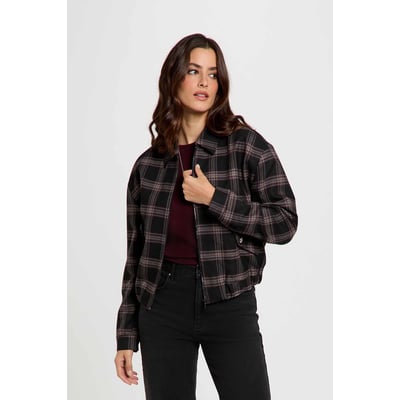 Blouson à carreaux MORGAN
