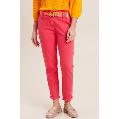 Pantalon carotte ceinturé BREAL
