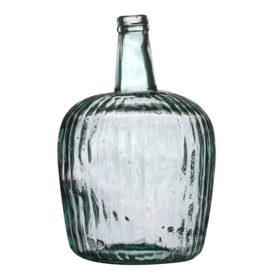 Vase dame Jeanne verre recyclé 8L D24 DECORATIE