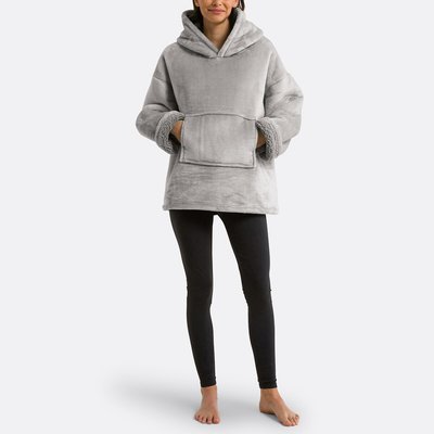 Plaid fleece sweater maat S/M, Javi SO'HOME