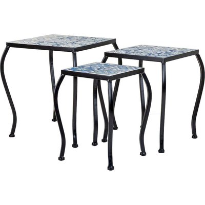 Support décoratif en fer forgé mosaïque pour plantes élégantes RECOLLECTION