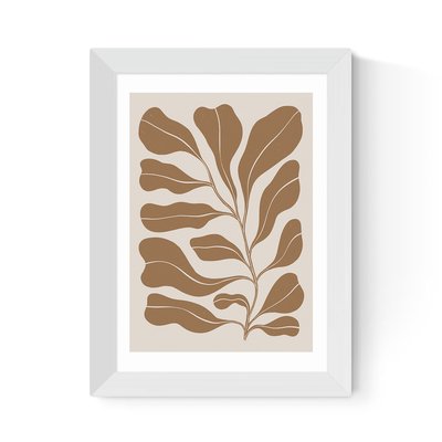 Brown Branch Print EAST END PRINTS