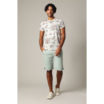 T-shirt en jersey de coton avec print et manches courtes BALINESE DEELUXE