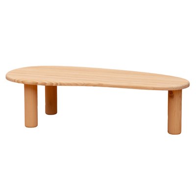 Table basse en pin massif verni TRAMADIU NAAN FURNITURE