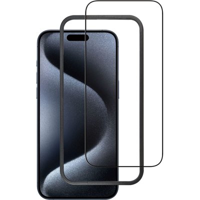 Protège écran iPhone 16 Plus verre trempé ADEQWAT