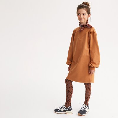 Robe molleton fille hot sale