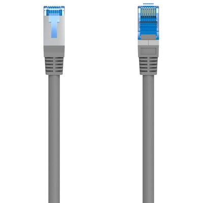 Câble Ethernet 20M Droit CAT6 Gris HAMA