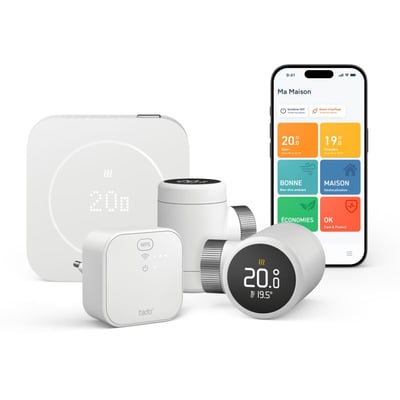 Thermostat connecté Filaire Kit de démarrage X (2e gén.) + 2 TADO