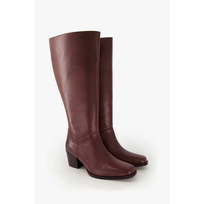 Bottes en cuir tige XXXL ULLA POPKEN