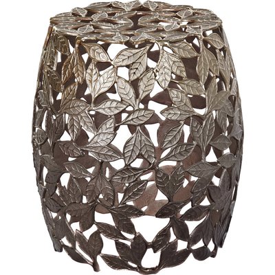 Table d'appoint en aluminium, Shabby RECOLLECTION