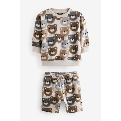 Sweat et short imprimé, ensemble NEXT