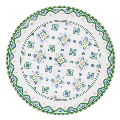 Grande assiette plate Evora 28 cm LES JARDINS DE LA COMTESSE