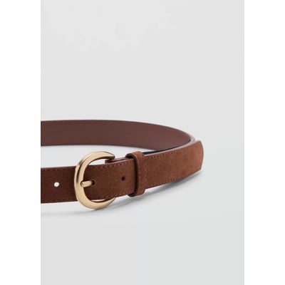 Ceinture cuir suède MANGO