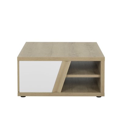 Table basse carrée 1 tiroir EPURA GAMI
