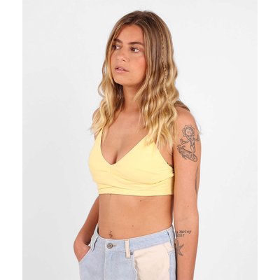 Brassière drapée unie NORONHA OXBOW