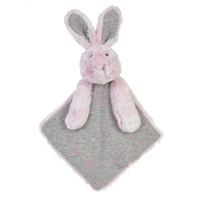 Doudou lapin rose Rivoli 26 cm HAPPY HORSE
