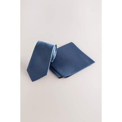 Cravate et pochette, ensemble NEXT