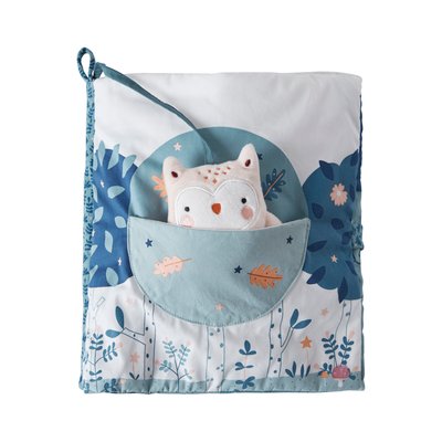 Livre d'éveil + peluches en velours FORÊT ENCHANTÉE VERTBAUDET