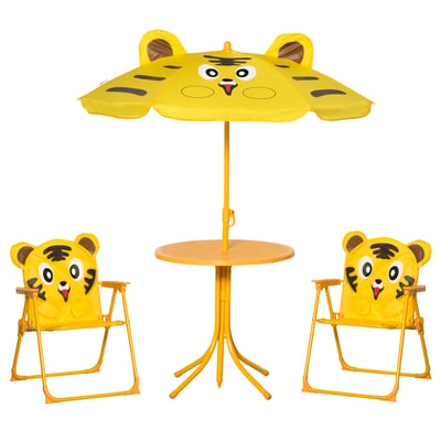 Ensemble de table et chaises de jardin pour OUTSUNNY