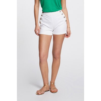 Short ajusté avec boutons MORGAN