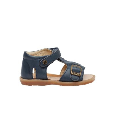 Sandales en cuir avec velcro QUARZO NATURINO