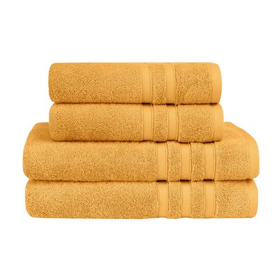 Ensemble de bain 4 pièces 600 g/m² SENSILK SENSEI MAISON