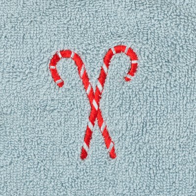 Gant de toilette coton ARTICA CARRE BLANC