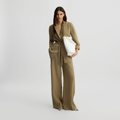 Blazer à rayures avec ceinture LIU JO