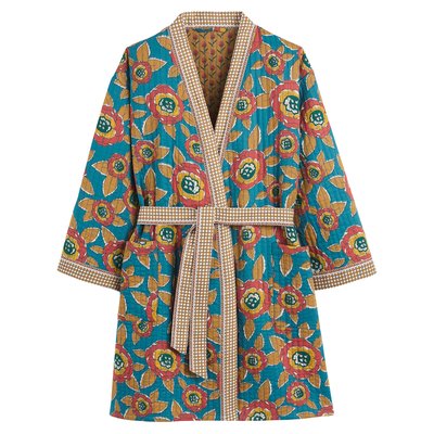Robe de chambre fleurie La Redoute
