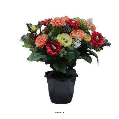 Pot fleurs artificielles pour le cimetière ARTIFICIELLES