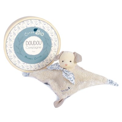Doudou chien 25 cm bio DOUDOU ET COMPAGNIE