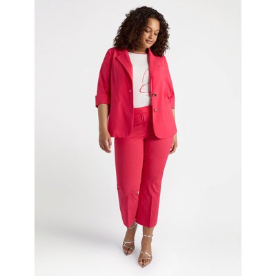 Pantalon avec petits cabochons appliqués sur les jambes, longueur au-dessus de la cheville, pour des looks parfaits du matin au soir FIORELLA RUBINO