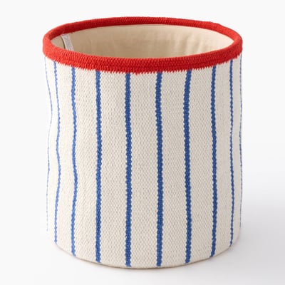 Panier rond, en coton MONOPRIX