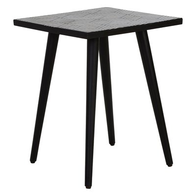 Boho Side Table with Bone Inlay SO'HOME