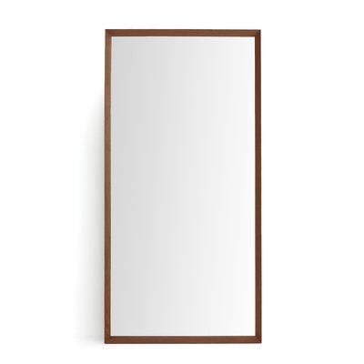 Miroir XXL noyer massif H200 cm, Andromède AM.PM