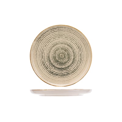 Lot de 6 assiettes plates en grès, BALTIC COSY&TRENDY