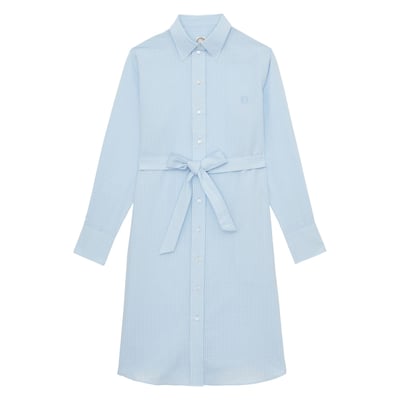 Robe Amour en coton bleu clair INES DE LA FRESSANGE PARIS