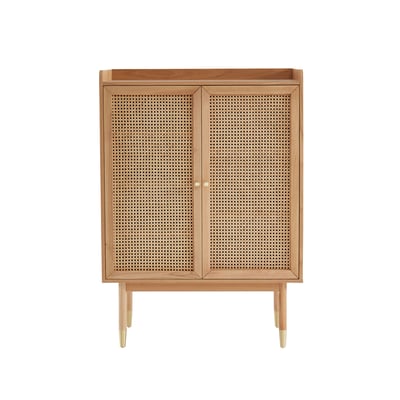 Buffet 2 portes en cannage rotin LEON SORELH