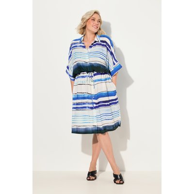 Robe midi oversized à rayures ULLA POPKEN