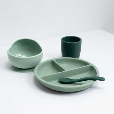 Coffret repas silicone 4 pièces TROIS KILOS SEPT