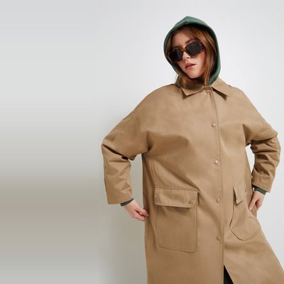 Trench contenant du coton MONOPRIX