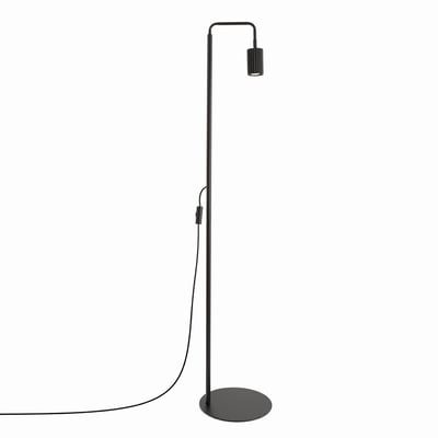 Lampadaire Aluminium Noir GU10 1 KARBON EDEN